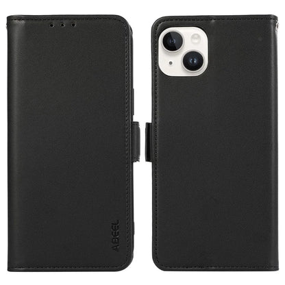 ABEEL For iPhone 15 Plus Case with Purse RFID Blocking Leather Flip Phone Cover