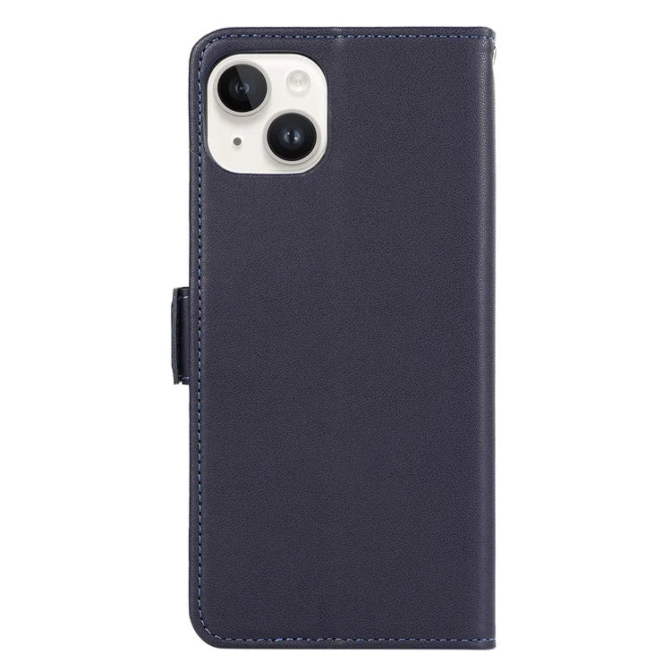ABEEL For iPhone 15 Plus Case with Purse RFID Blocking Leather Flip Phone Cover