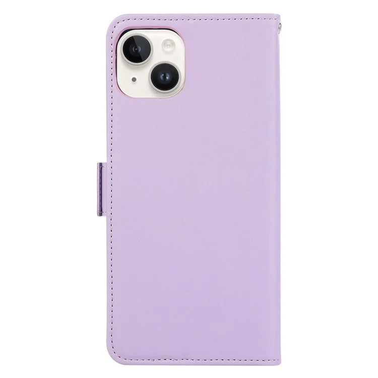 ABEEL For iPhone 15 Plus Case with Purse RFID Blocking Leather Flip Phone Cover