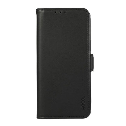 ABEEL For iPhone 15 Pro Phone Case RFID Blocking Wallet PU Leather Shockproof Shell