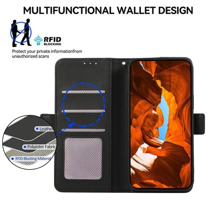 ABEEL For Samsung Galaxy A04s 4G (164.7 x 76.7 x 9.1 mm) / A13 5G Case Leather RFID Blocking Phone Cover