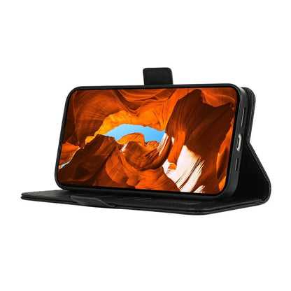 ABEEL For Samsung Galaxy A04s 4G (164.7 x 76.7 x 9.1 mm) / A13 5G Case Leather RFID Blocking Phone Cover