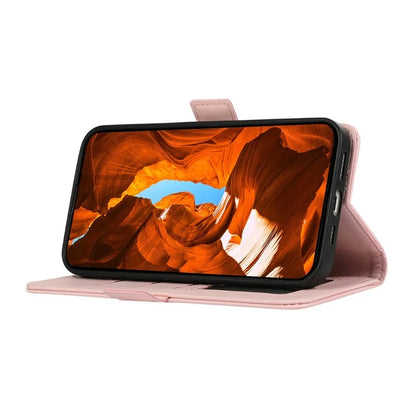 ABEEL For Samsung Galaxy A04s 4G (164.7 x 76.7 x 9.1 mm) / A13 5G Case Leather RFID Blocking Phone Cover