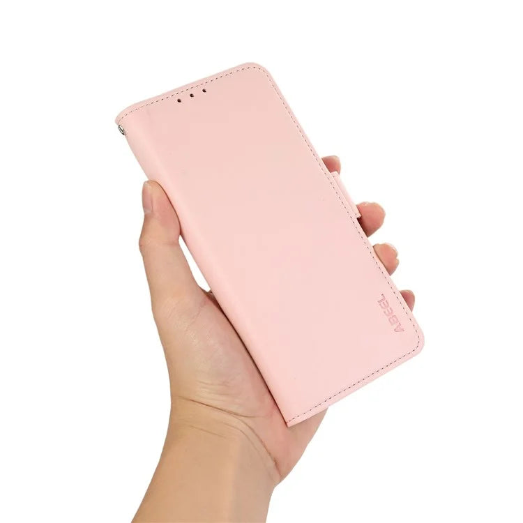 ABEEL For Samsung Galaxy A04s 4G (164.7 x 76.7 x 9.1 mm) / A13 5G Case Leather RFID Blocking Phone Cover