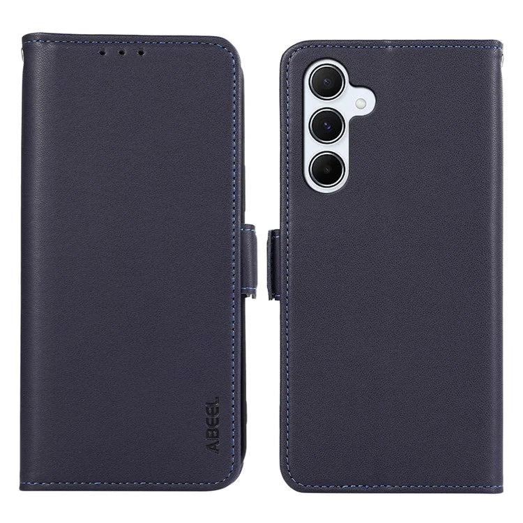 ABEEL For Samsung Galaxy A04s 4G (164.7 x 76.7 x 9.1 mm) / A13 5G Case Leather RFID Blocking Phone Cover