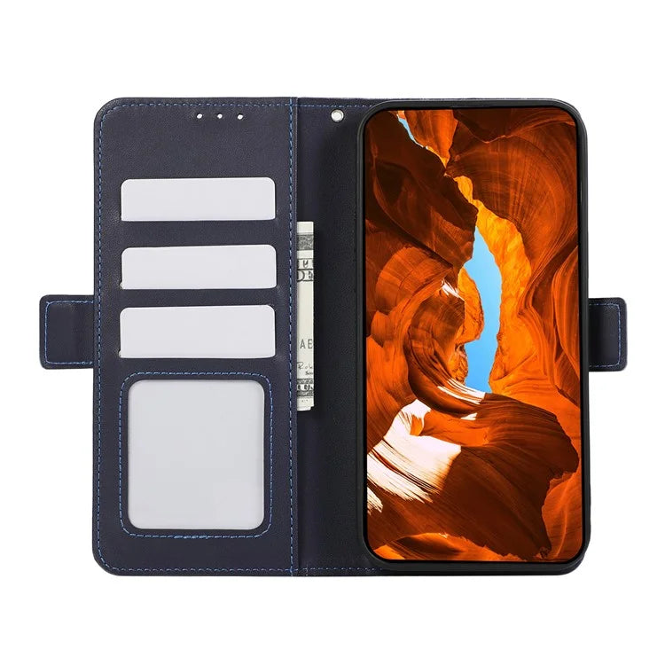 ABEEL For Samsung Galaxy A04s 4G (164.7 x 76.7 x 9.1 mm) / A13 5G Case Leather RFID Blocking Phone Cover