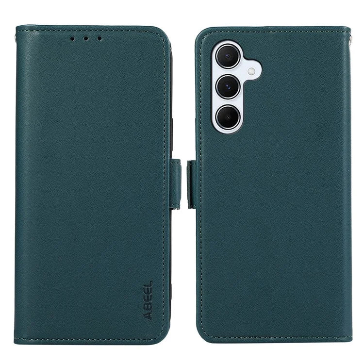 ABEEL For Samsung Galaxy A04s 4G (164.7 x 76.7 x 9.1 mm) / A13 5G Case Leather RFID Blocking Phone Cover