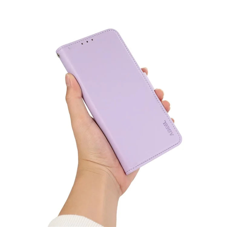 ABEEL For Samsung Galaxy A04s 4G (164.7 x 76.7 x 9.1 mm) / A13 5G Case Leather RFID Blocking Phone Cover