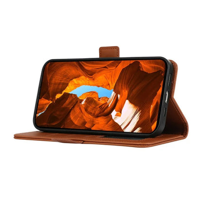 ABEEL For Samsung Galaxy A04s 4G (164.7 x 76.7 x 9.1 mm) / A13 5G Case Leather RFID Blocking Phone Cover