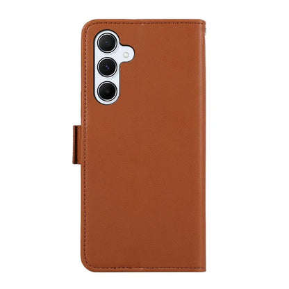 ABEEL For Samsung Galaxy A04s 4G (164.7 x 76.7 x 9.1 mm) / A13 5G Case Leather RFID Blocking Phone Cover