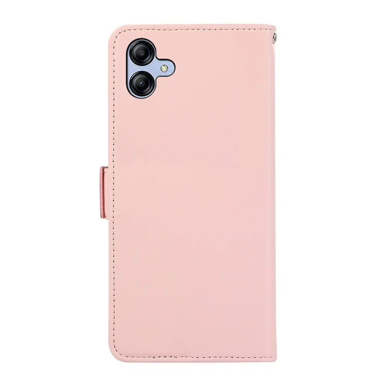 ABEEL For Samsung Galaxy A05 4G Case RFID Blocking Wallet Bump Proof Smart Phone Shell
