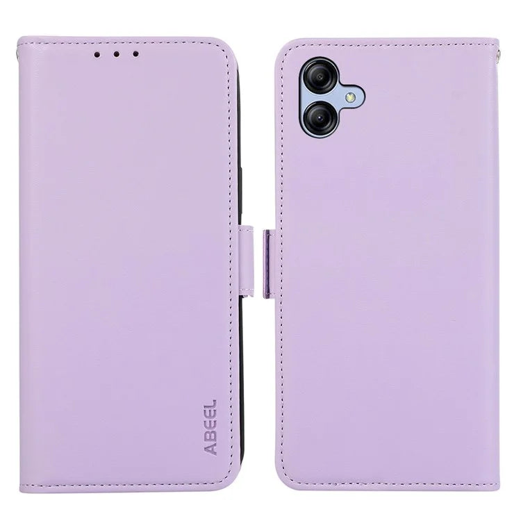 ABEEL For Samsung Galaxy A05 4G Case RFID Blocking Wallet Bump Proof Smart Phone Shell