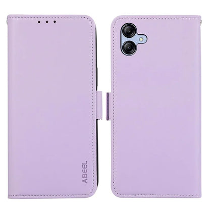 ABEEL For Samsung Galaxy A05 4G Case RFID Blocking Wallet Bump Proof Smart Phone Shell