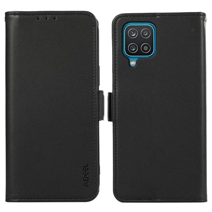 ABEEL For Samsung Galaxy A12 Case Wallet Leather Protective Phone Cover RFID Blocking