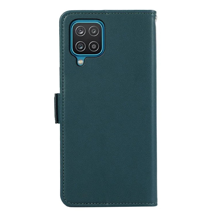 ABEEL For Samsung Galaxy A12 Case Wallet Leather Protective Phone Cover RFID Blocking