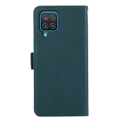 ABEEL For Samsung Galaxy A12 Case Wallet Leather Protective Phone Cover RFID Blocking
