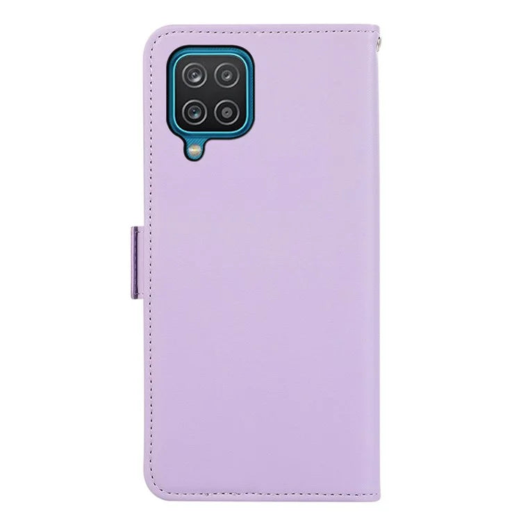 ABEEL For Samsung Galaxy A12 Case Wallet Leather Protective Phone Cover RFID Blocking