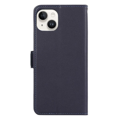 ABEEL For iPhone 14 Case PU Leather Stand Phone Cover RFID Blocking Wallet