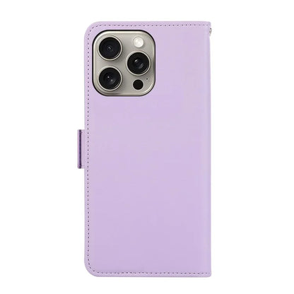 ABEEL For iPhone 12 Pro Max Wallet Case RFID Blocking Leather Stand Phone Cover