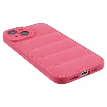 JTW Series For iPhone 13 6.1 inch TPU Case Down Jacket Design Phone Shell with Precise Lens Cutout