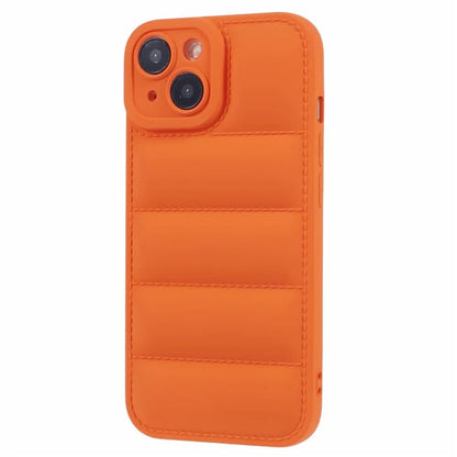 JTW Series For iPhone 13 6.1 inch TPU Case Down Jacket Design Phone Shell with Precise Lens Cutout