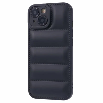 JTW Series For iPhone 13 6.1 inch TPU Case Down Jacket Design Phone Shell with Precise Lens Cutout