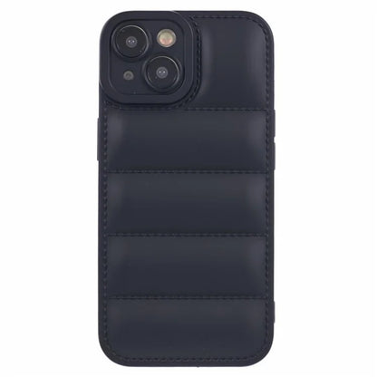 JTW Series For iPhone 13 6.1 inch TPU Case Down Jacket Design Phone Shell with Precise Lens Cutout