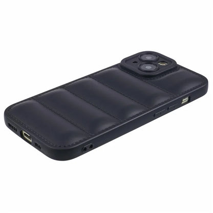 JTW Series For iPhone 13 6.1 inch TPU Case Down Jacket Design Phone Shell with Precise Lens Cutout