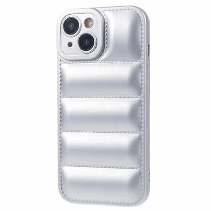 JTW Series For iPhone 13 6.1 inch TPU Case Down Jacket Design Phone Shell with Precise Lens Cutout
