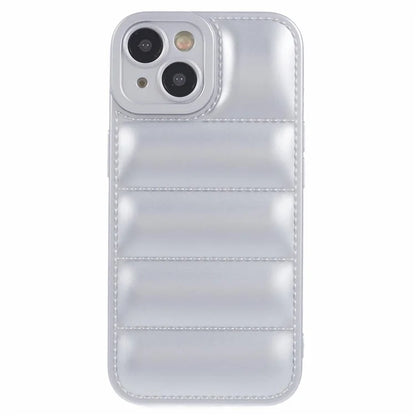 JTW Series For iPhone 13 6.1 inch TPU Case Down Jacket Design Phone Shell with Precise Lens Cutout