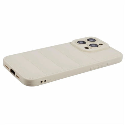 JTW Series For iPhone 15 Pro Max Shock-Absorbent TPU Case Down Jacket Design Phone Protector