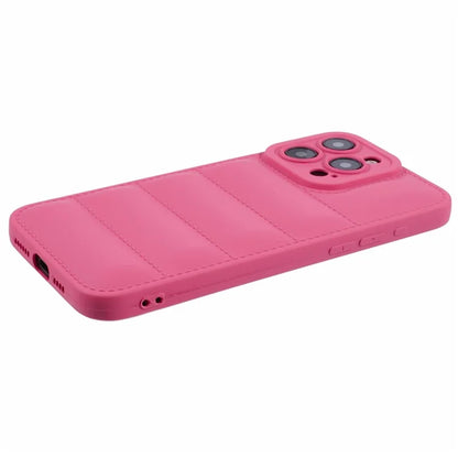 JTW Series For iPhone 15 Pro Max Shock-Absorbent TPU Case Down Jacket Design Phone Protector