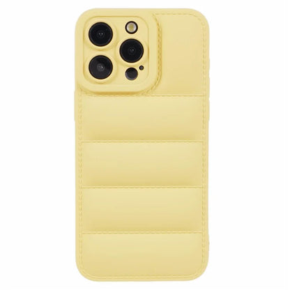 JTW Series For iPhone 12 Pro 6.1 inch Case Soft TPU Grid Down Jacket Texture Smart Phone Shell