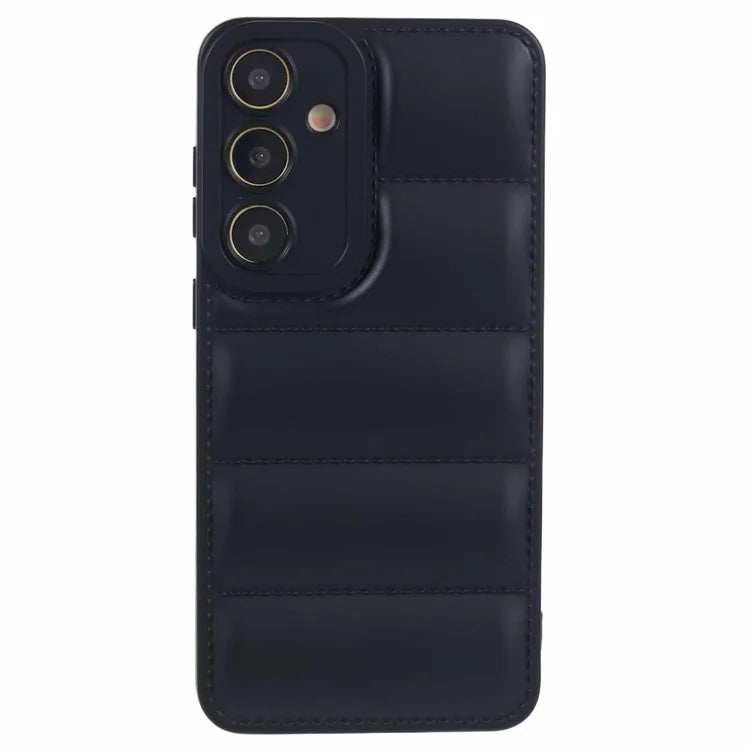 JTW Series For Samsung Galaxy S24 Cover Grid Down Jacket Texture TPU Phone Protective Case