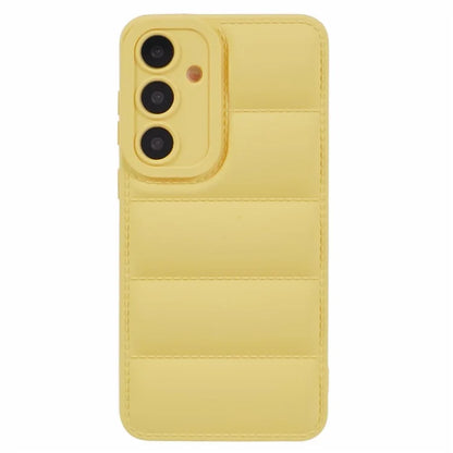 JTW Series For Samsung Galaxy S24 Cover Grid Down Jacket Texture TPU Phone Protective Case