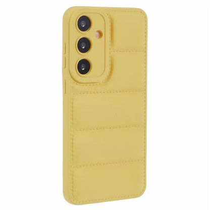 JTW Series For Samsung Galaxy S24 Cover Grid Down Jacket Texture TPU Phone Protective Case
