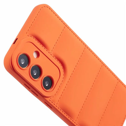 JTW Series For Samsung Galaxy S24 Cover Grid Down Jacket Texture TPU Phone Protective Case