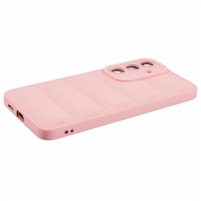 JTW Series For Samsung Galaxy S24 Cover Grid Down Jacket Texture TPU Phone Protective Case