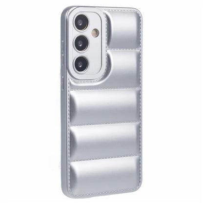 JTW Series For Samsung Galaxy S24 Cover Grid Down Jacket Texture TPU Phone Protective Case