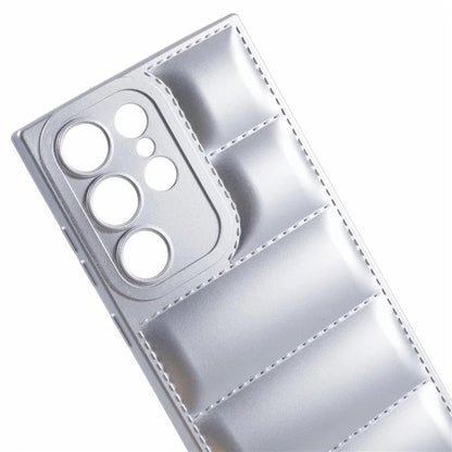 JTW Series For Samsung Galaxy S22 Ultra 5G TPU Cover Down Jacket Design Phone Case
