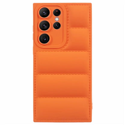 JTW Series For Samsung Galaxy S22 Ultra 5G TPU Cover Down Jacket Design Phone Case