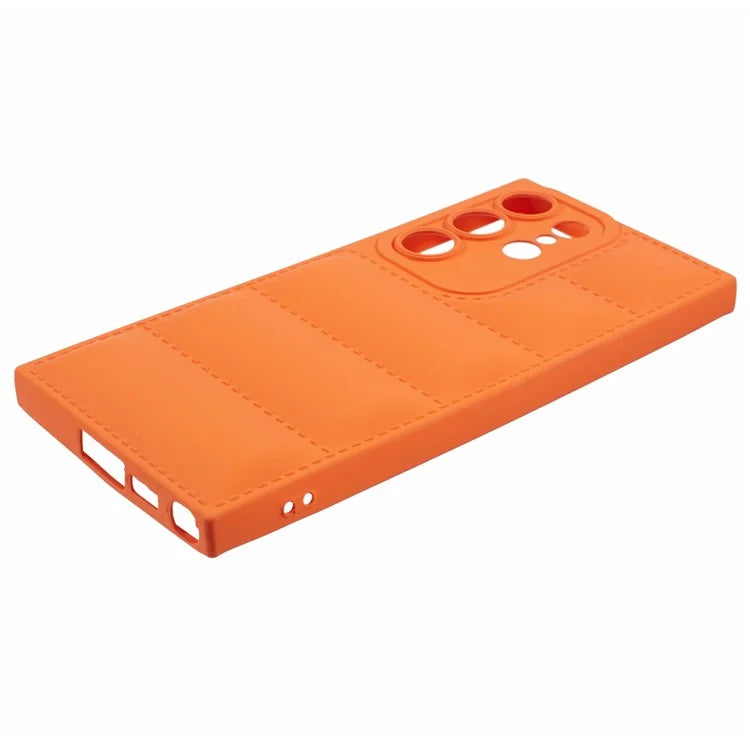 JTW Series For Samsung Galaxy S22 Ultra 5G TPU Cover Down Jacket Design Phone Case