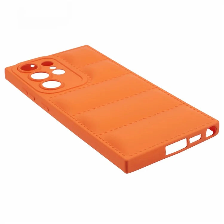 JTW Series For Samsung Galaxy S22 Ultra 5G TPU Cover Down Jacket Design Phone Case