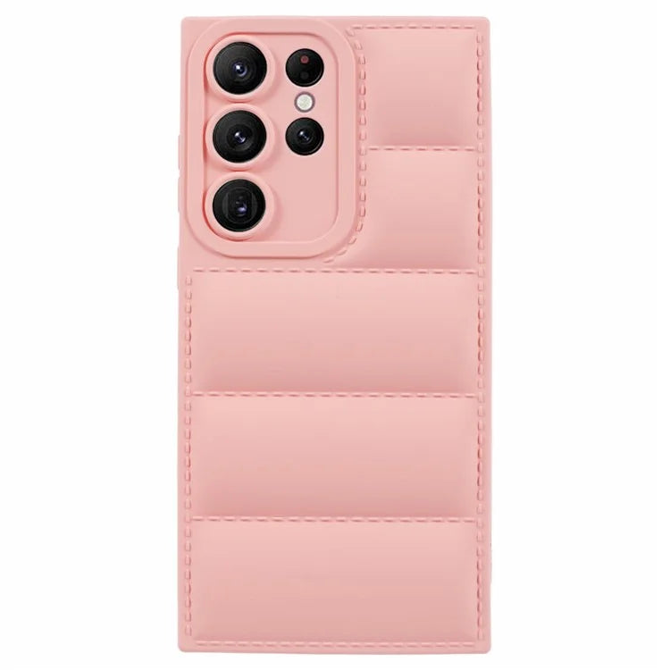 JTW Series For Samsung Galaxy S22 Ultra 5G TPU Cover Down Jacket Design Phone Case