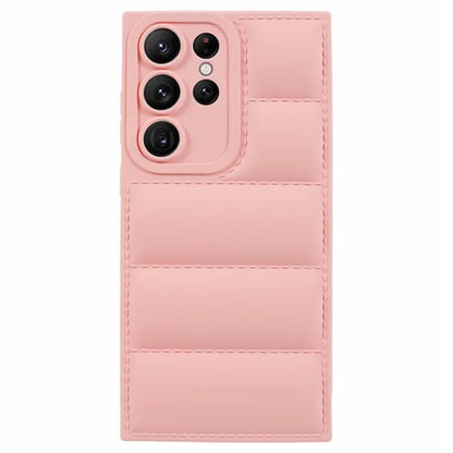 JTW Series For Samsung Galaxy S22 Ultra 5G TPU Cover Down Jacket Design Phone Case