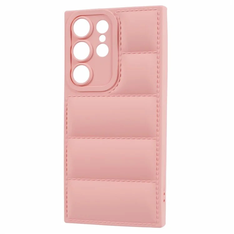 JTW Series For Samsung Galaxy S22 Ultra 5G TPU Cover Down Jacket Design Phone Case