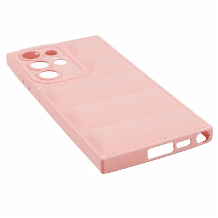 JTW Series For Samsung Galaxy S22 Ultra 5G TPU Cover Down Jacket Design Phone Case