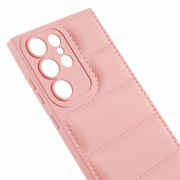 JTW Series For Samsung Galaxy S22 Ultra 5G TPU Cover Down Jacket Design Phone Case