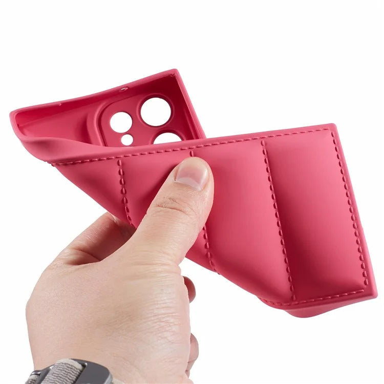 JTW Series For Samsung Galaxy S22 Ultra 5G TPU Cover Down Jacket Design Phone Case