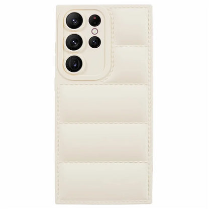 JTW Series For Samsung Galaxy S22 Ultra 5G TPU Cover Down Jacket Design Phone Case